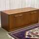 Low English teak sideboard from the 70s