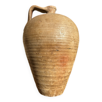 Ancient 19th-century terracotta jug