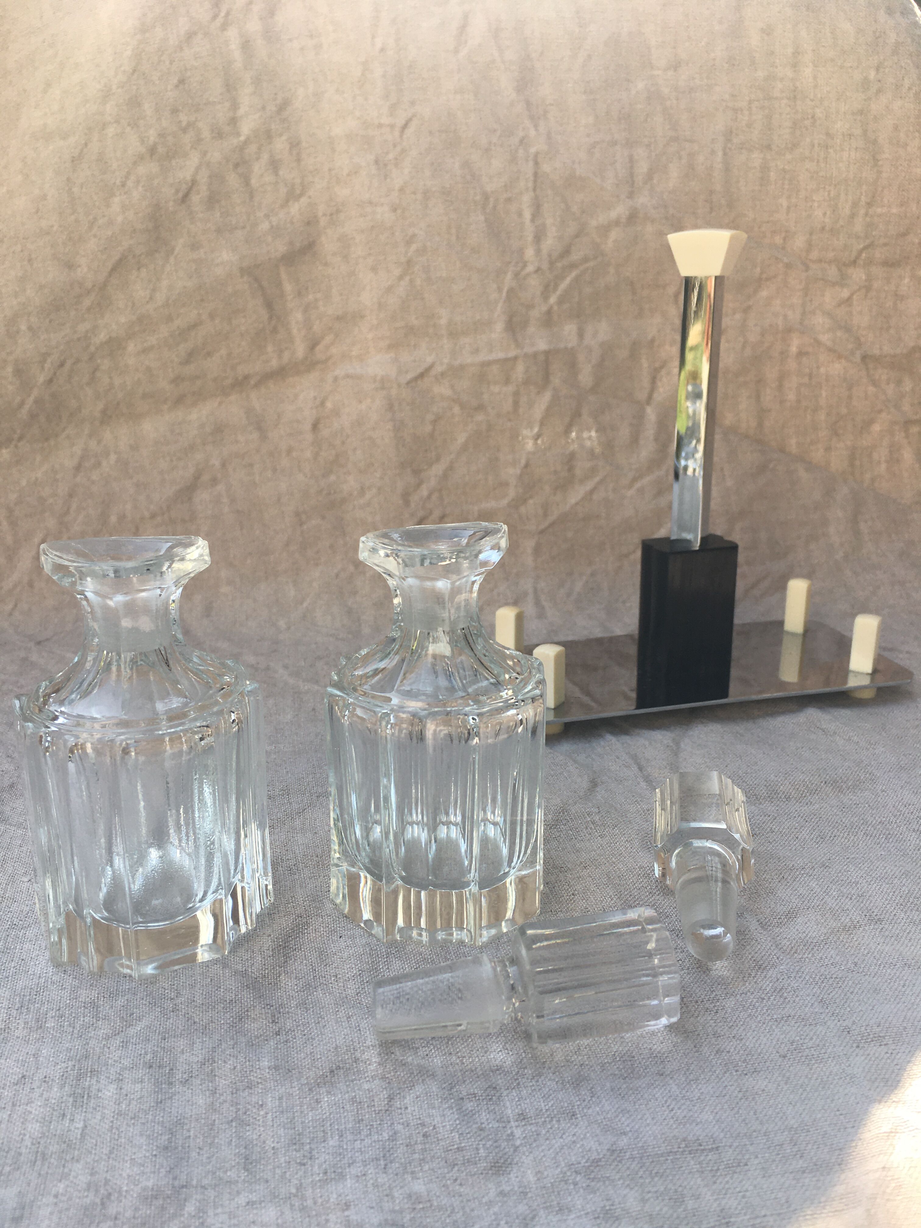 Servant oil vinegar Art Deco