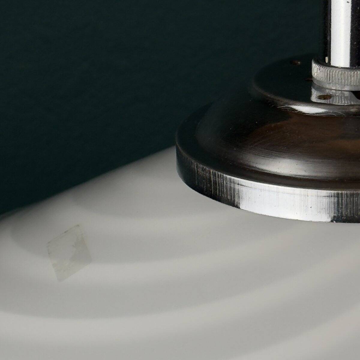 Vintage swirling glass pendant lamp from Murano, Italy, 1970s.