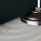 Vintage swirling glass pendant lamp from Murano, Italy, 1970s.