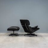 lounge chair+ ottoman  by Charles & Ray Eames