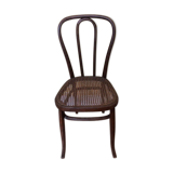 Fluted bistro chair in early 1900