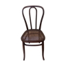 Fluted bistro chair in early 1900