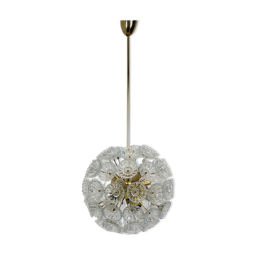 Dandelion Chandelier / Kamenický Šenov, Preciosa, 1970s