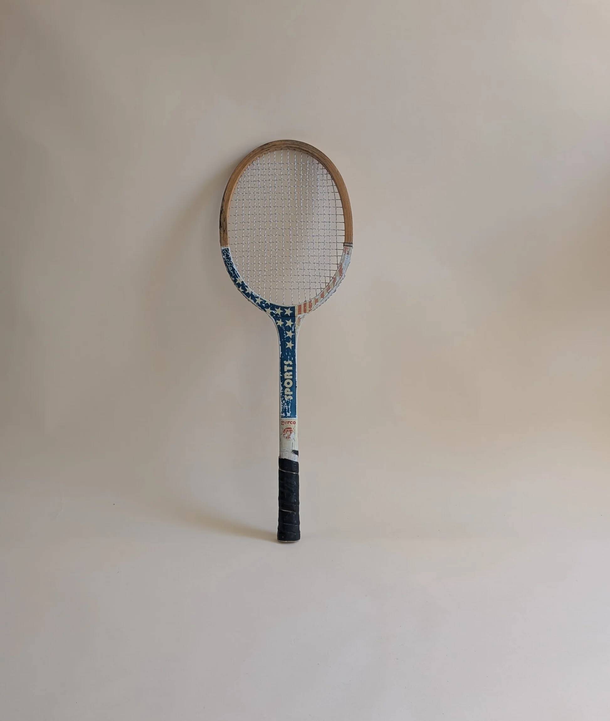 Vintage tennis racket