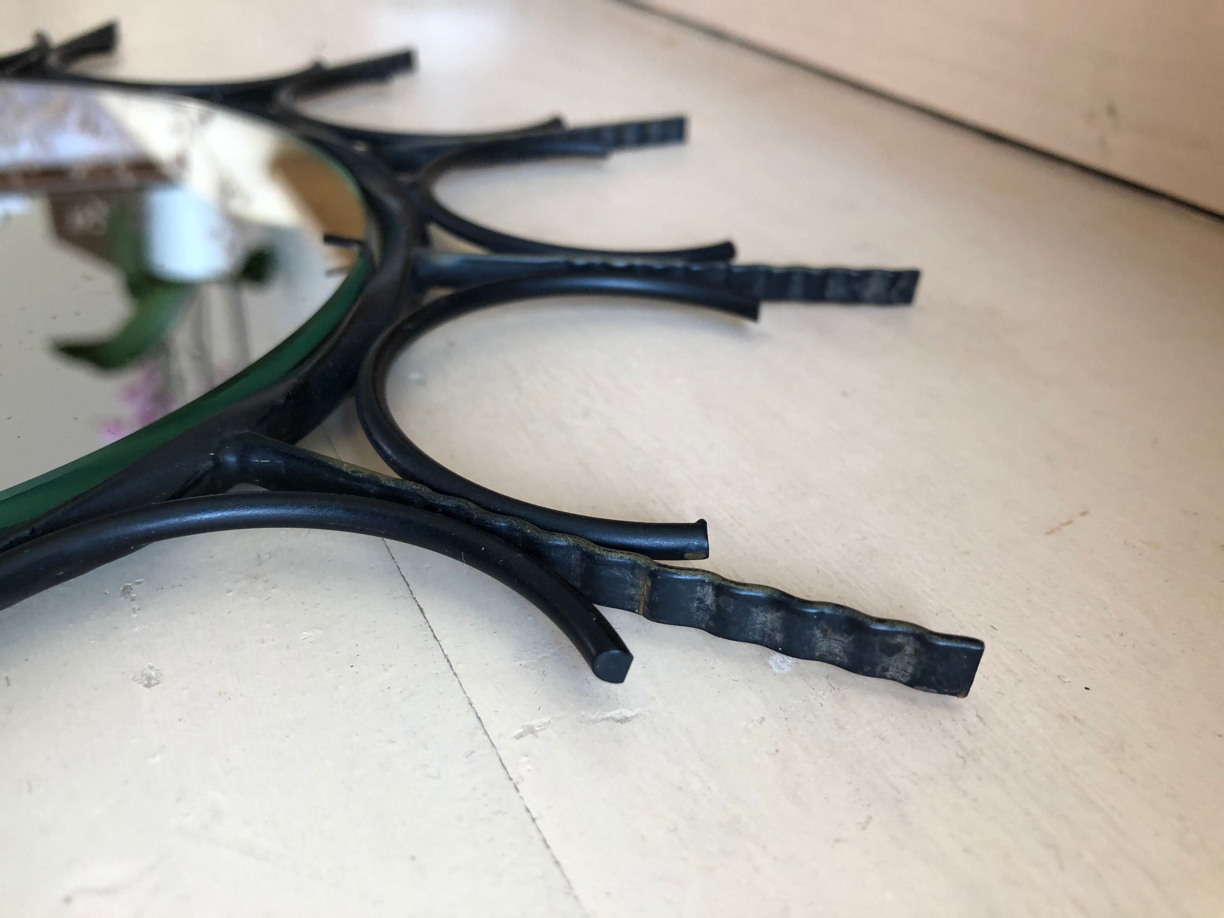 Metallic sun mirror 18cm