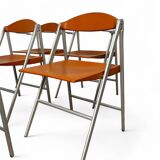 6 chaises pliantes Donald, Studio Cerri & Associati, Poltrona Frau