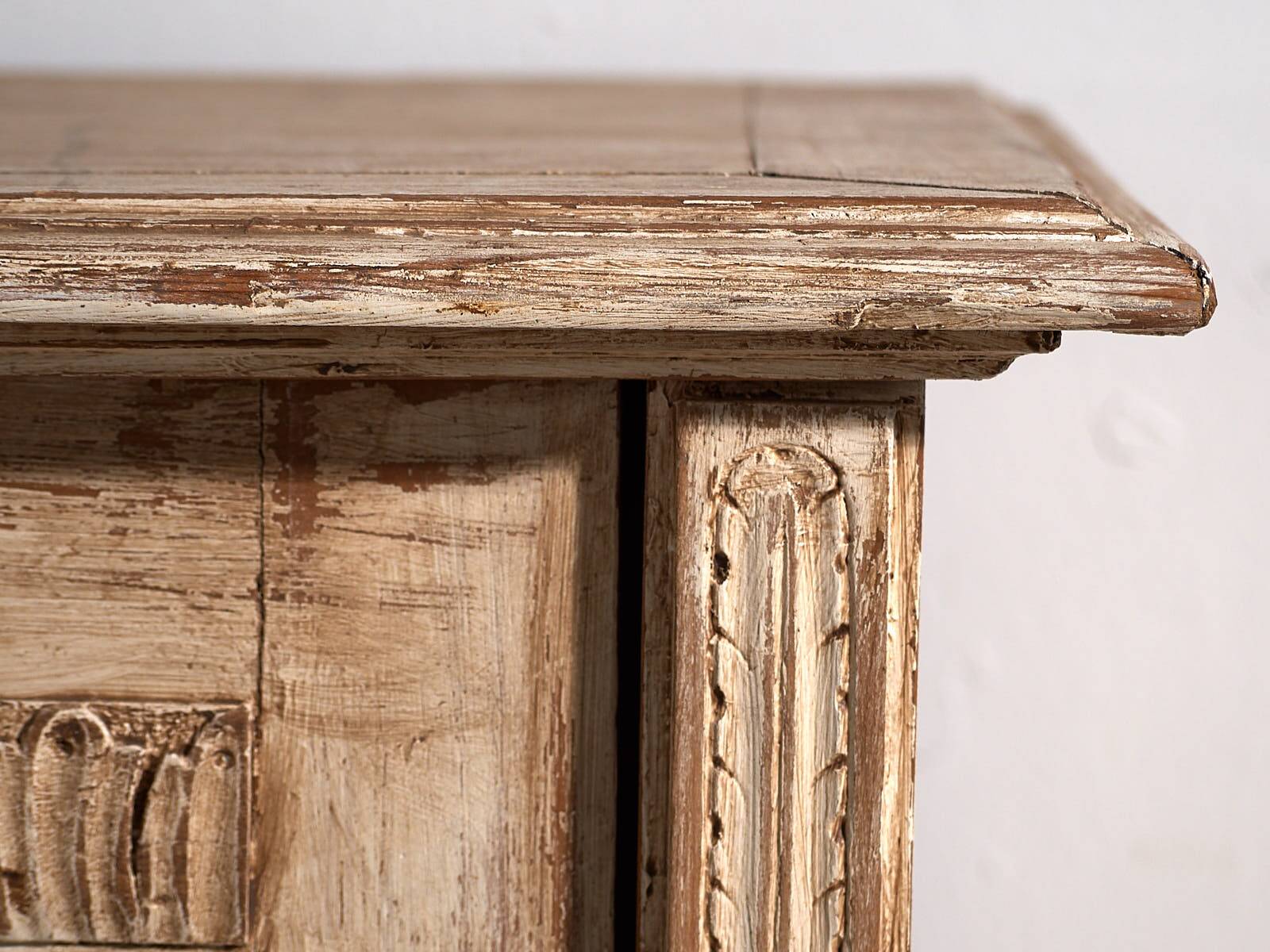 Antique white desk chest of drawers (circa 1920)