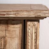 Ancienne commode de bureau blanche (vers 1920)