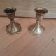 Pair of brass candlesticks