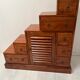 Staircase cabinet 1 door 7 drawers