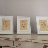 Trio of juvenile illustrations