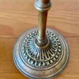 2 copper candle holders