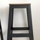 Set of 3 high workshop stools
