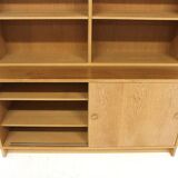 Scandinavian oak bookcase "öresund", Børge Mogensen, Sweden, 1960