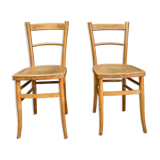 Pair of bistro chairs