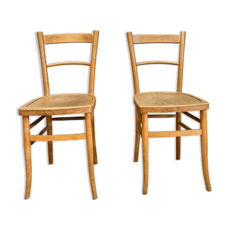 Pair of bistro chairs
