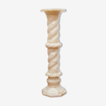 Ivory-coloured column sellette