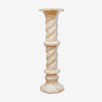 Sellette colonne couleur ivoire