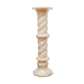 Sellette colonne couleur ivoire