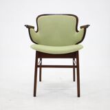1950s Hans Olsen Beech Shell Chair For Bramin Mobler, Denmark
