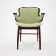 1950s Hans Olsen Beech Shell Chair For Bramin Mobler, Denmark