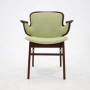 1950s Hans Olsen Beech Shell Chair For Bramin Mobler, Denmark