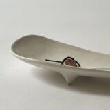 Ceramic pocket emptier signed Guy Rolland Marcy, France 1950