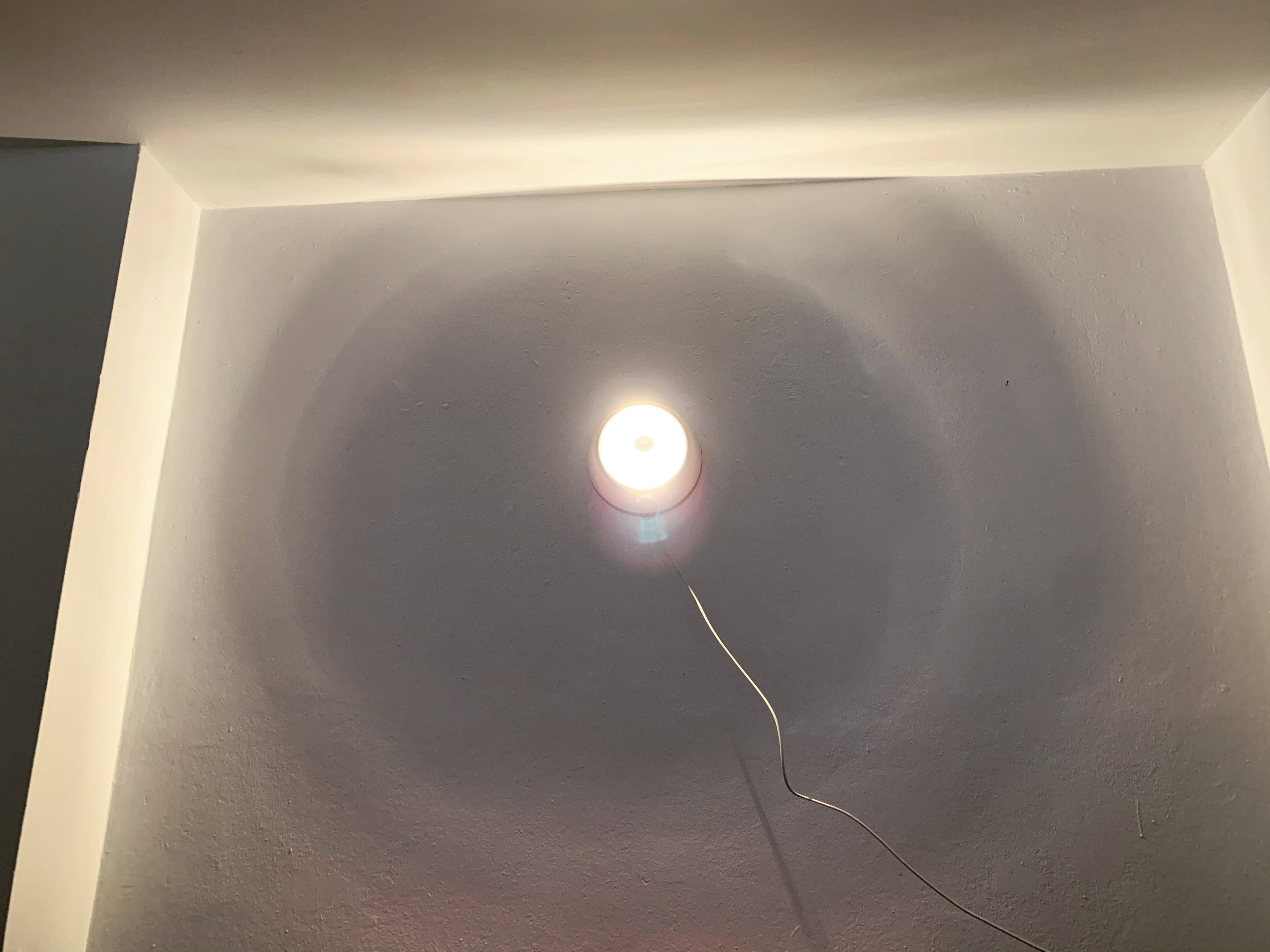 1970s Space Age Flush Lamp by Cosack