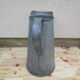 Old zinc garden broc