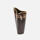 Vase vintage forme libre organique - céramique numérotée 1246/23 - style mid-century