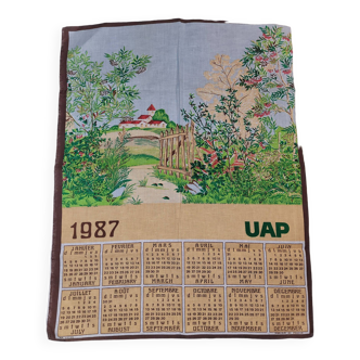 Tea towel 1987 - new - vintage