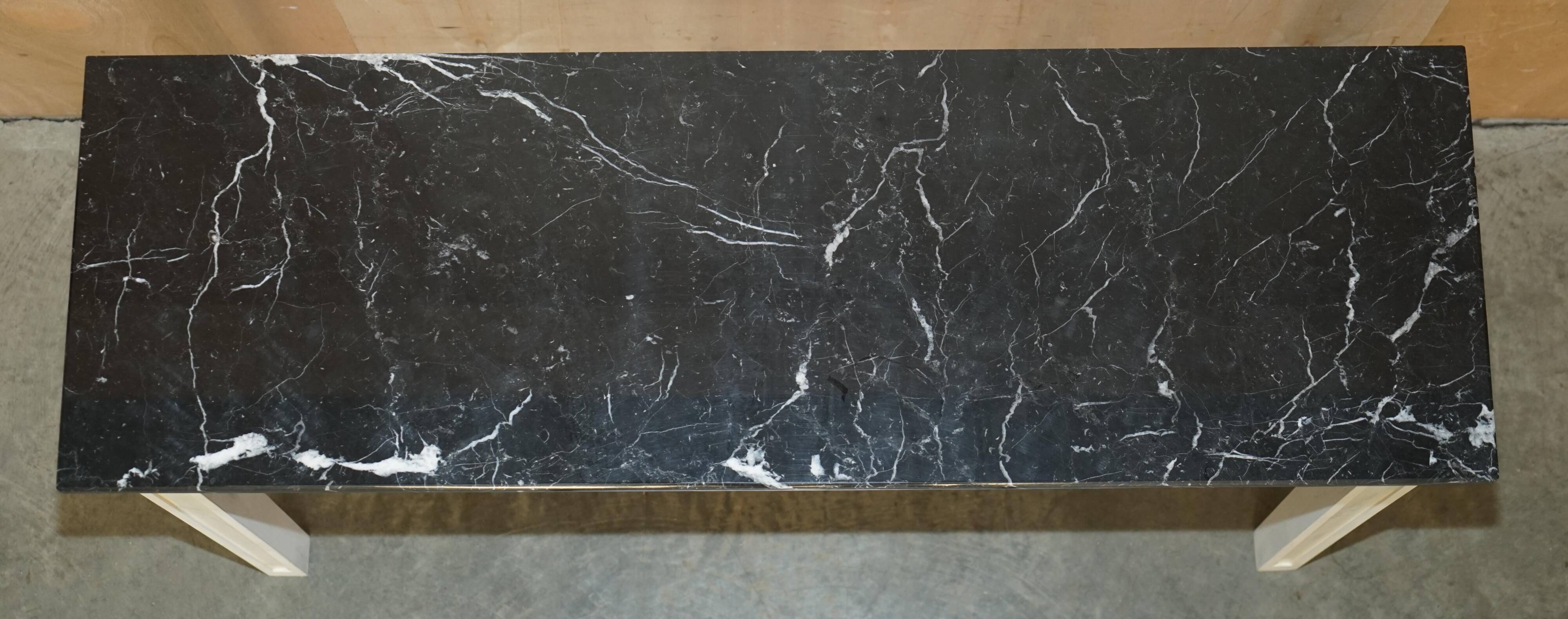 Pair of marble top consoles Spencer House, Edwardian style