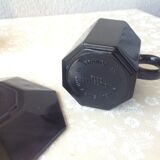 6 Luminarc coffee cups Octime black