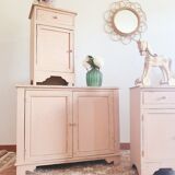 Chest of drawers and 2 bedside tables for children's room