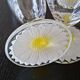 Daisy glass glasses