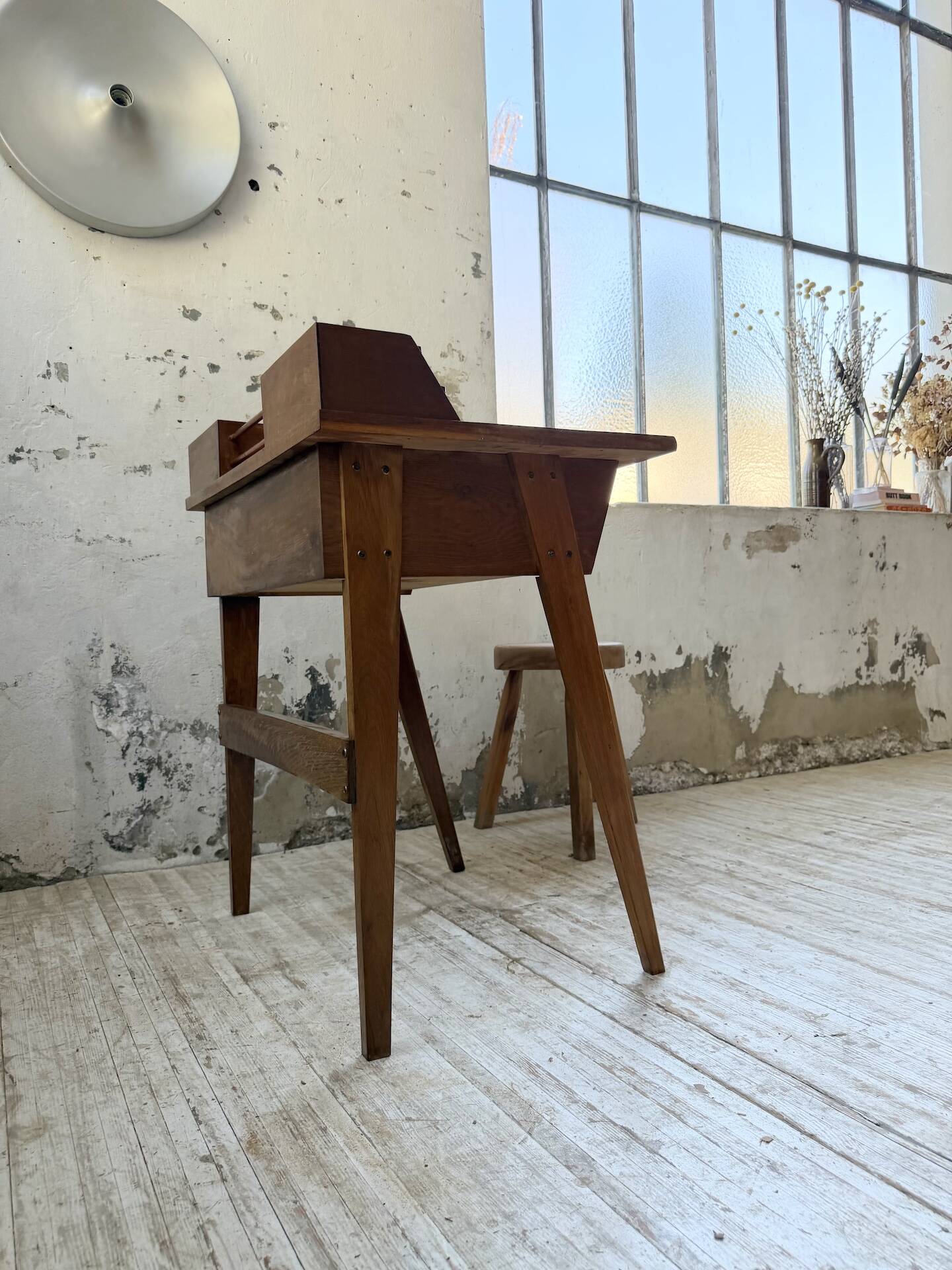 1960s compass desk reconstruction