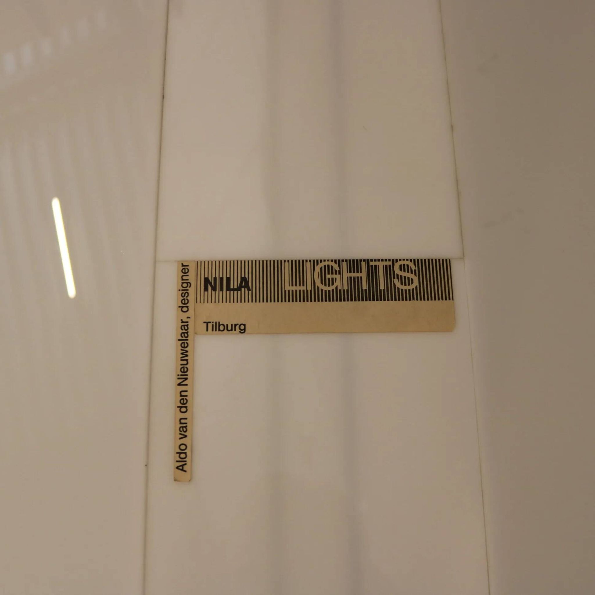 Aldo van de Nieuwelaar light object for Nila Lights, Netherlands 1980