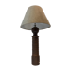Vintage lamp feet in solid oak turned