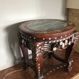 Mother-of-pearl china side table