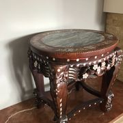Mother-of-pearl china side table