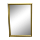 Miroir en bois patine doré à poser