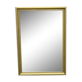 Miroir en bois patine doré à poser