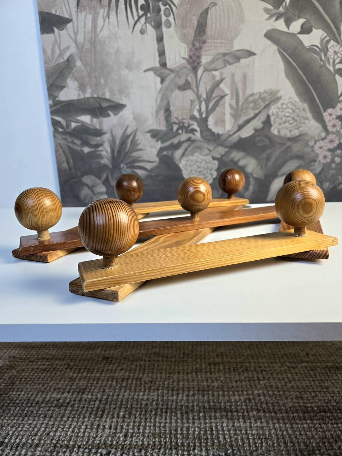 XL accordion coat rack