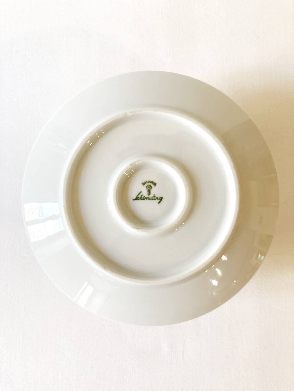 Schirnding Bavaria porcelain sauce boat with orange dots, 1970s