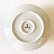 Schirnding Bavaria porcelain sauce boat with orange dots, 1970s