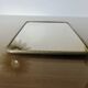 Vintage barber mirror for tabletop or wall hanging, 1950s 60s.