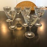 8 verres à porto, digestif