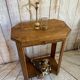Antique furniture - wooden side table